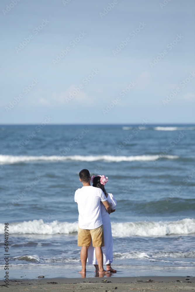 Couple by the Beach