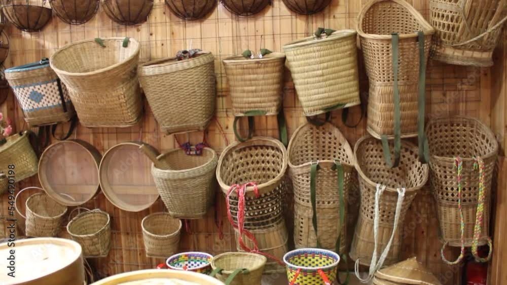 Various handmade basket stores in China