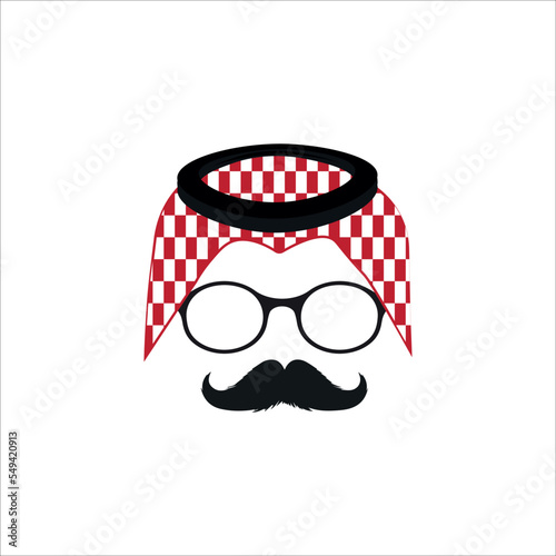 International Men's Day, A Gulf man wearing a mustache for the month of November The Saudi mustache