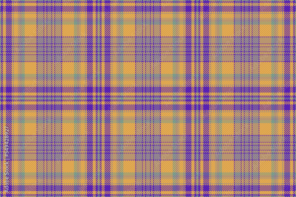 Obraz premium Background plaid tartan. Fabric seamless pattern. Vector textile check texture.