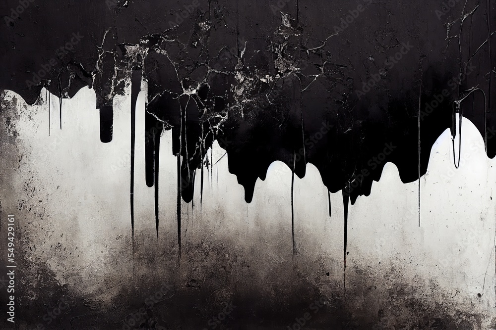 Luxury abstract black background with blots, splashes, cracked paint, stainless stell metallic panel, cracked distressed concrete. Luxury abstract black background with blots, splashes, cracked paint, stainless stell metallic panel, cracked distressed concrete.
