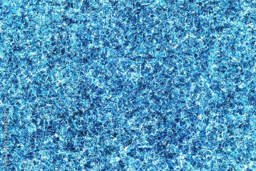 Geometric shape background. Blue mosaic pieces background. Ceramic decoration texture. Puzzle look graphic design. Vibrant color texture. Grainy color backdrop. Geometric shape background. Blue mosaic pieces background. Ceramic decoration texture. Puzzle look graphic design. Vibrant color texture. Grainy color backdrop.
