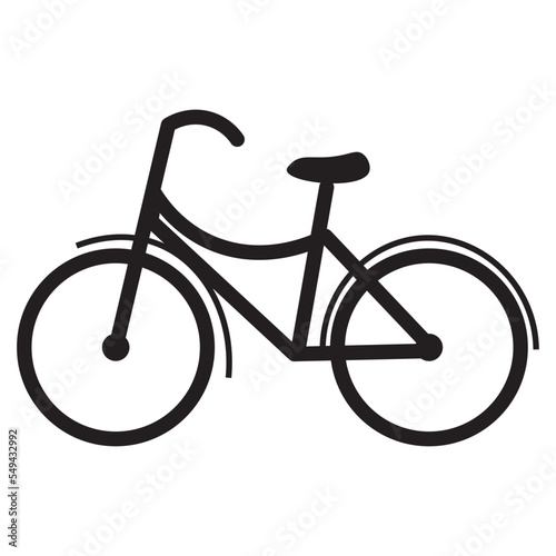 Bicycle Icon, Bicycle Vector Sign, Bike Icon, Icon Logo, Fixie bike