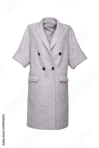 Women's coat on an invisible mannequin