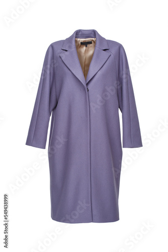 Women's coat on an invisible mannequin