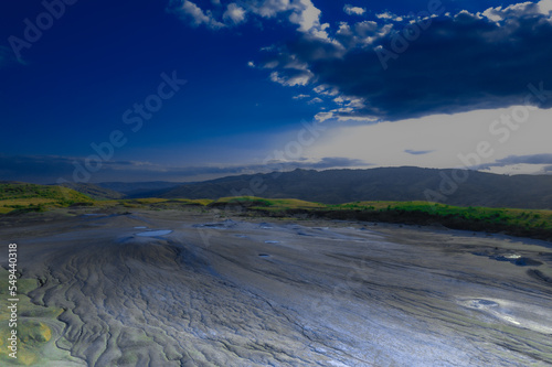 Landmark Muddy Volcanoes in Romania