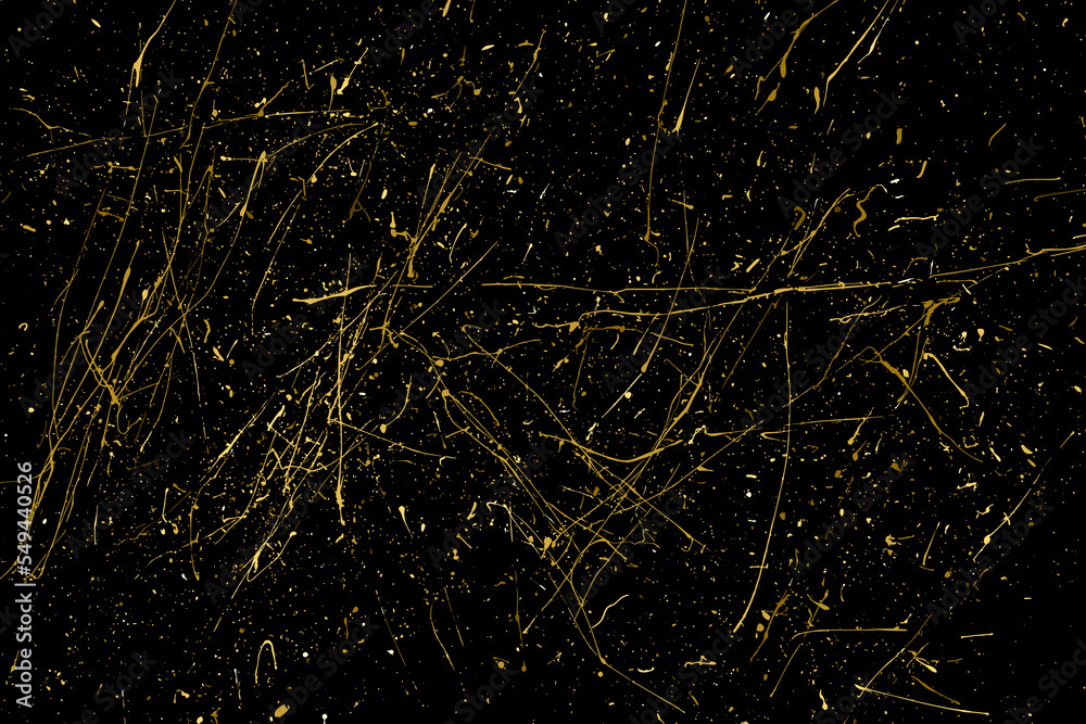 Gold Glitter Texture Isolated on Black Background. Golden Splash Silhouette. Amber Particles Color. Sparkles Rain. Vector Illustration, Eps 10. Gold Glitter Texture Isolated on Black Background. Golden Splash Silhouette. Amber Particles Color. Sparkles Rain. Vector Illustration, Eps 10.