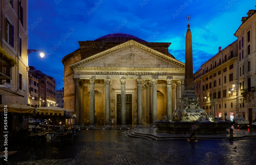 view of Pantheon in Rome