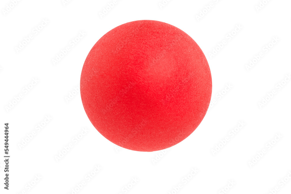 Fotografie multi-colored ping-pong balls, table tennis, isolate on a white background for c