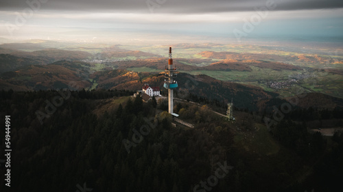 Sendeturm im Schwarzwald