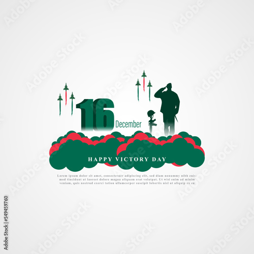 Vector illustration for Bangladesh victory day