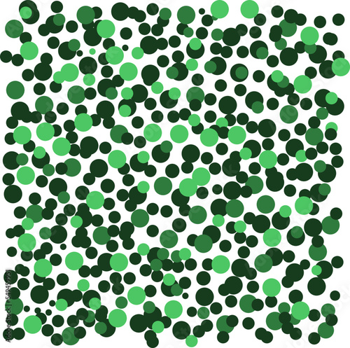 Colorful spotted background in green and lime colors