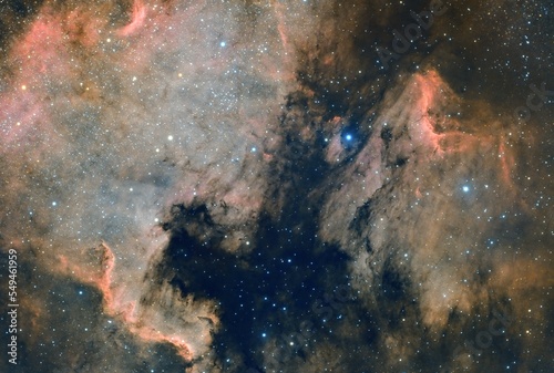 Pelican and Northamerican nebula 