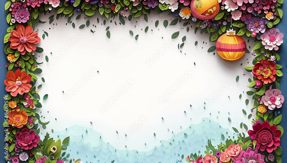 christmas frame with white background christmas frame with white background