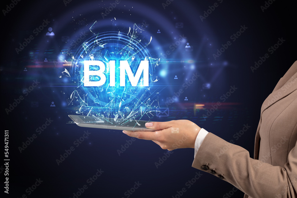 Close-up of a touchscreen with abbreviation. Close-up of a touchscreen with abbreviation.