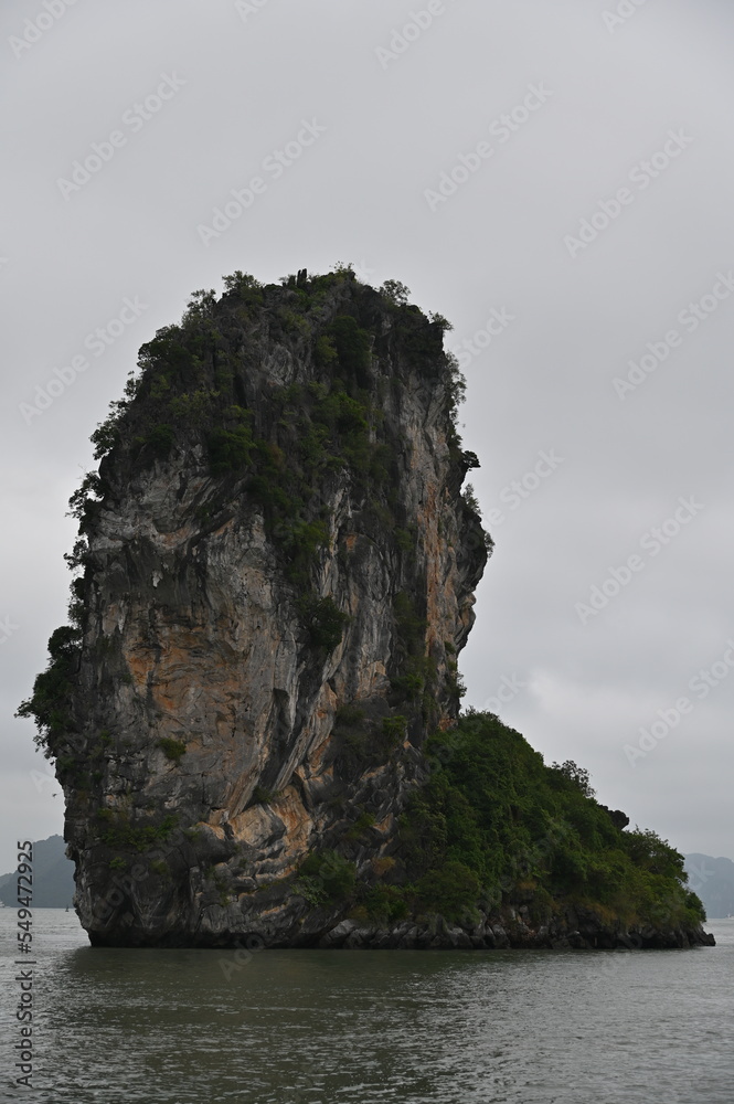 Ha Long, Vietnam - November 26, 2022: The Ha Long Bay