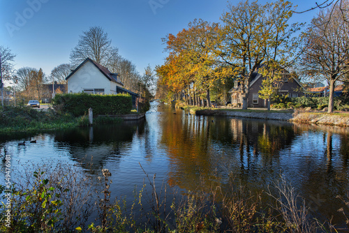 Zaanse Schans outdoors beautiful view © layue