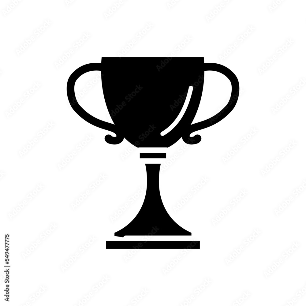 cup, trophy award - vector illustration, icon cup, trophy award - vector illustration, icon
