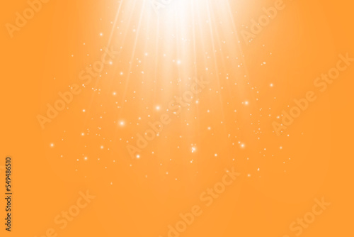 Vector spotlights. Scene. Light effects.Podeum