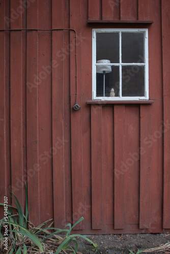 old wooden window