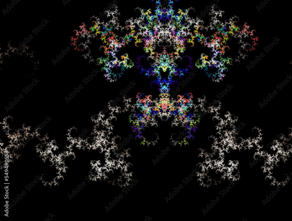 Imaginatory fractal abstract background Image Imaginatory fractal abstract background Image