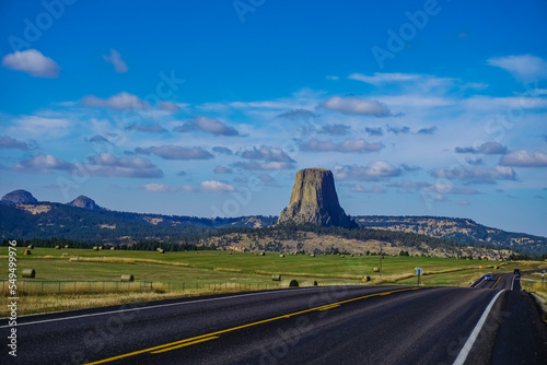 Devils Tower National Monument in Wyoming photo