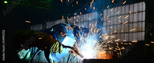welders working