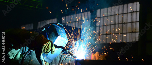 welders working