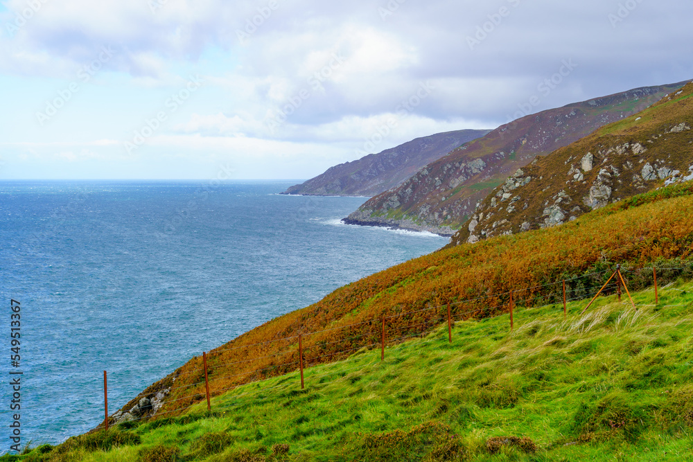 Coastal landscape, in the Kintyre peninsula