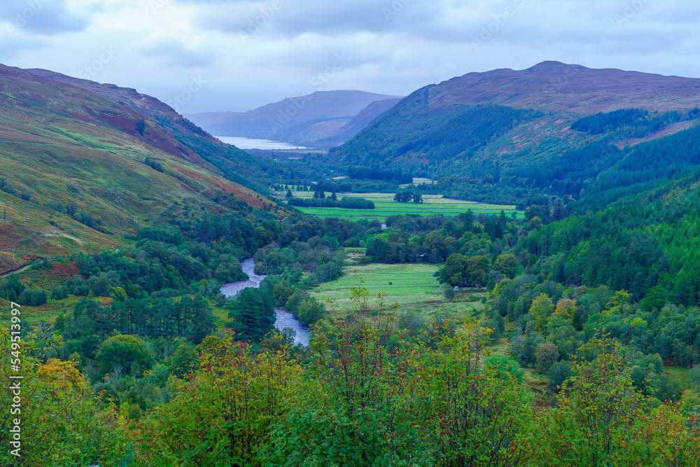 Obraz premium Corrieshalloch Gorge landscape