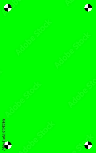 Chroma key greenscreen background