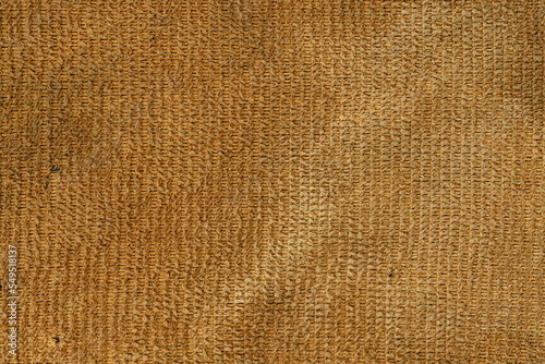 Closeup of fabric fibers, detailed seamless texture of knitted thread