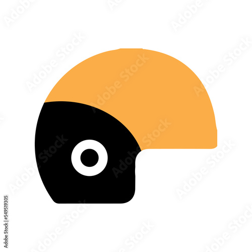 Parrot icon. Simple style nature travel poster background symbol. Parrot brand logo design element. Parrot t-shirt printing. Vector for sticker.