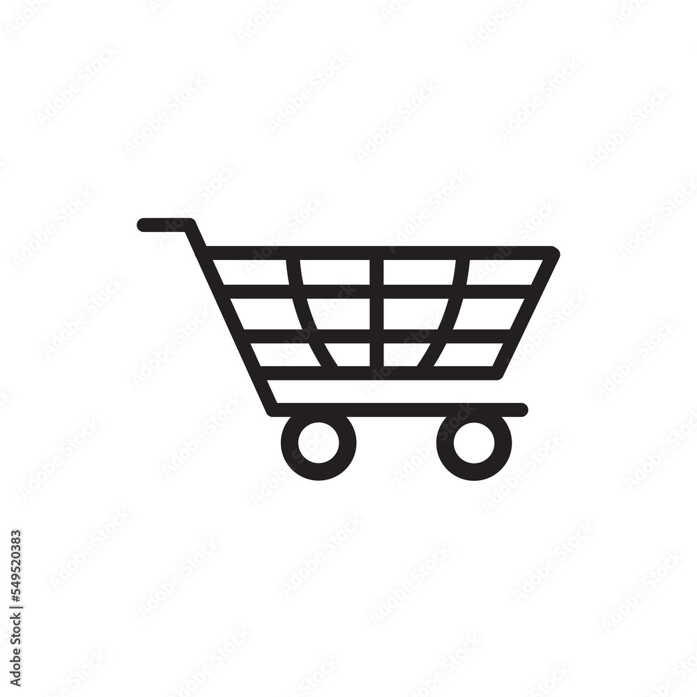 Basket icon. Supermarket container vector ilustration.