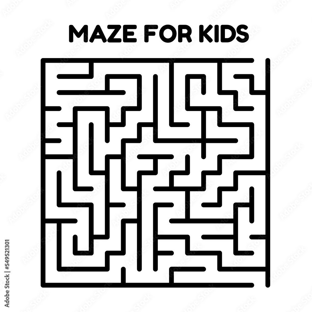 MAZE FOR KIDS PUZZLE MAZE FOR KIDS PUZZLE