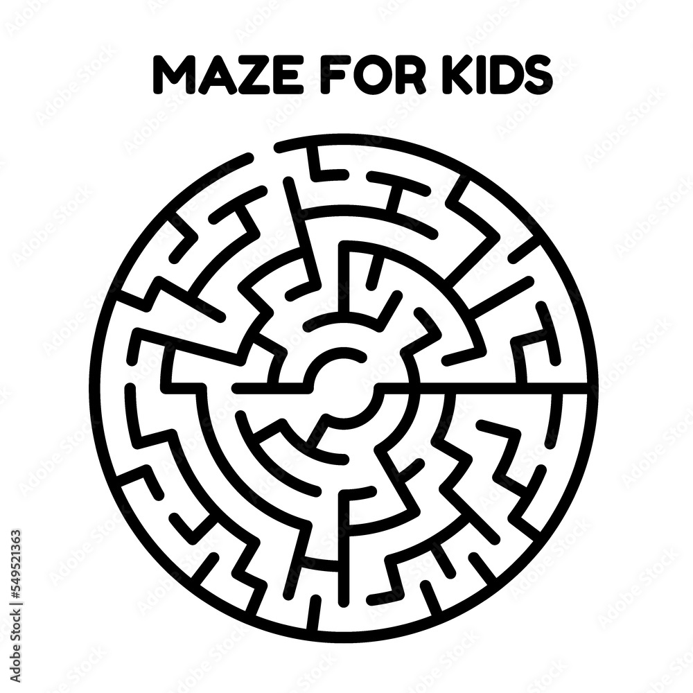 MAZE FOR KIDS PUZZLE MAZE FOR KIDS PUZZLE