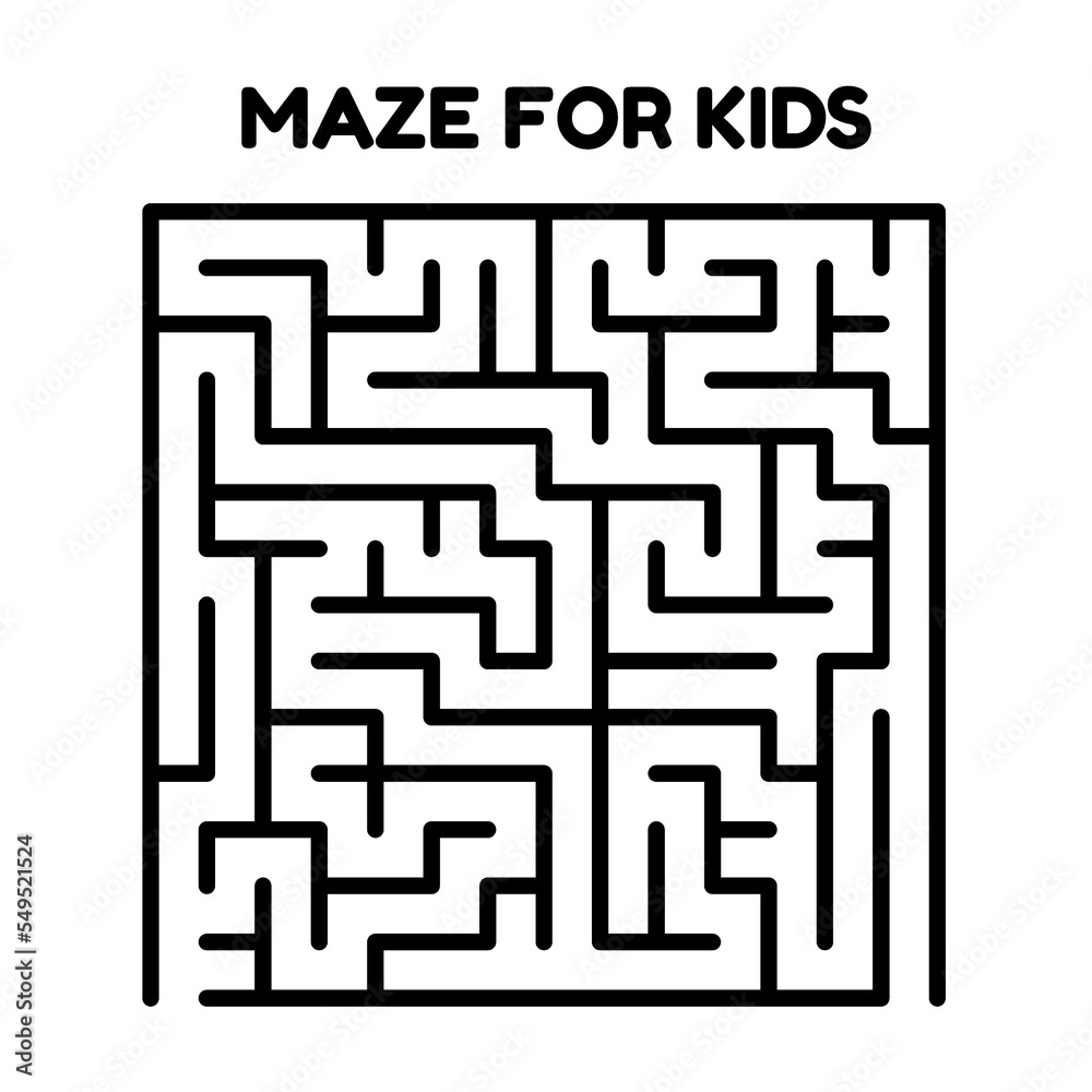 MAZE FOR KIDS PUZZLE