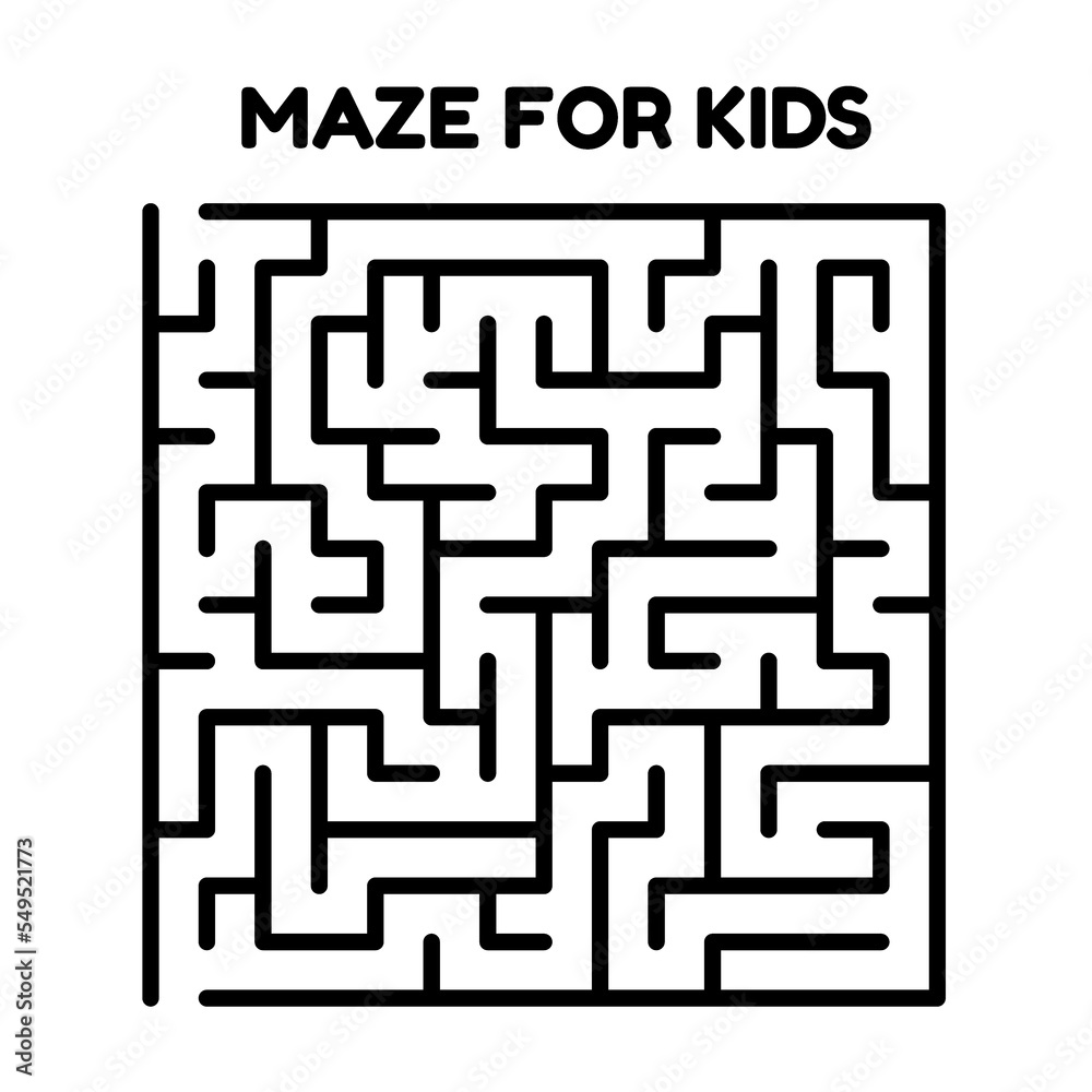 MAZE FOR KIDS PUZZLE MAZE FOR KIDS PUZZLE