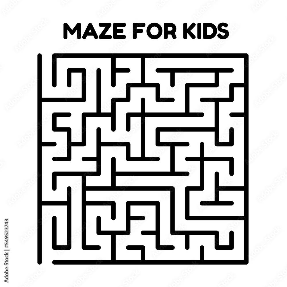 MAZE FOR KIDS PUZZLE
