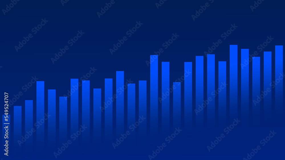Abstract graph chart of stock market trade background. Abstract graph chart of stock market trade background.