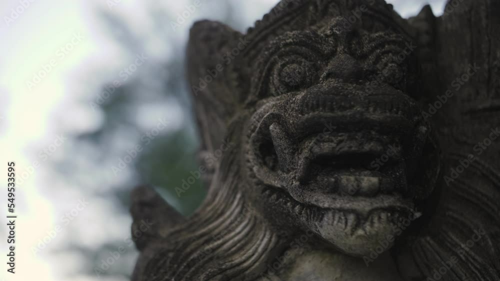 statue of an ancient god in Bali statue of an ancient god in Bali