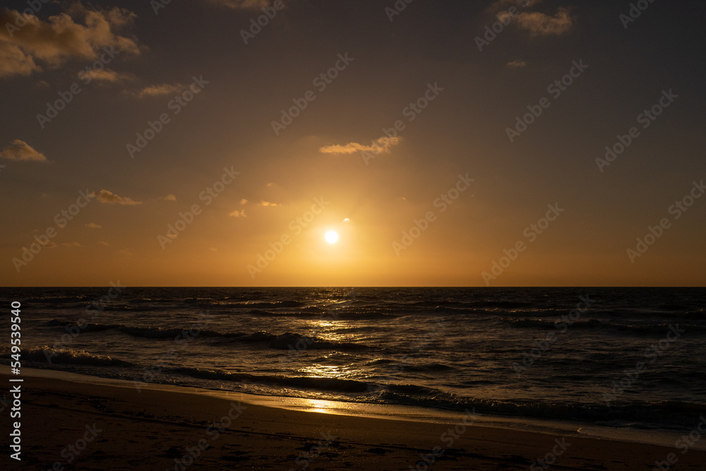 Sonnenuntergang am Meer