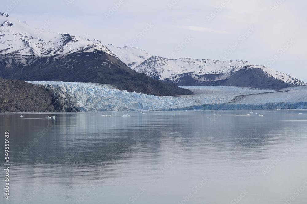 lake in the winter