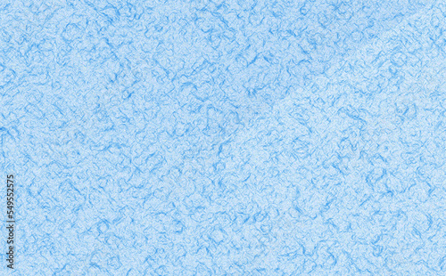 和紙の背景素材・セレストブルー（鮮やかな明るい青）