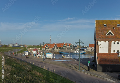 at the harbour of Oudeschild, island of texel, netherlands, waddenzee, unesco world heritage, boats,  photo