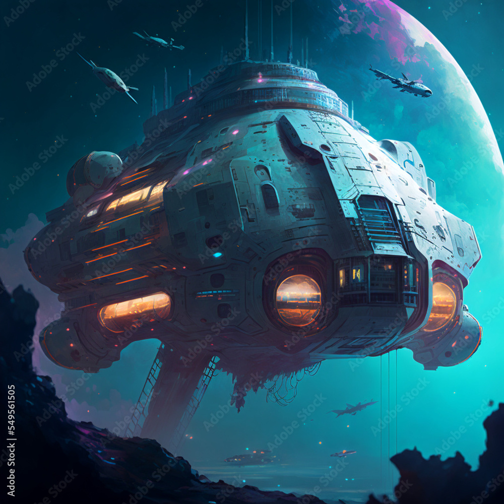 Naklejka premium Starship Sorun 5