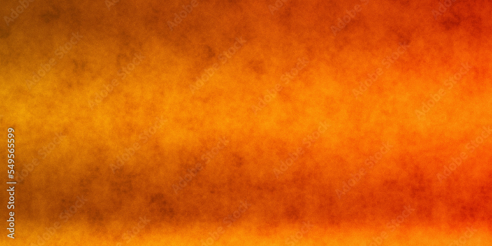 modern  fire in the fire, yellow orange background with texture 