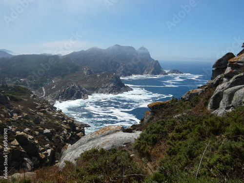 View of the Isla Cies, Galicia