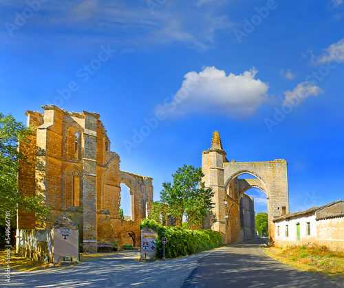 Former Hospital de San Anton, Castrojeriz, Spain, UNESCO World Heritage Site - the Pilgrim's Road to Santiago de Compostela photo