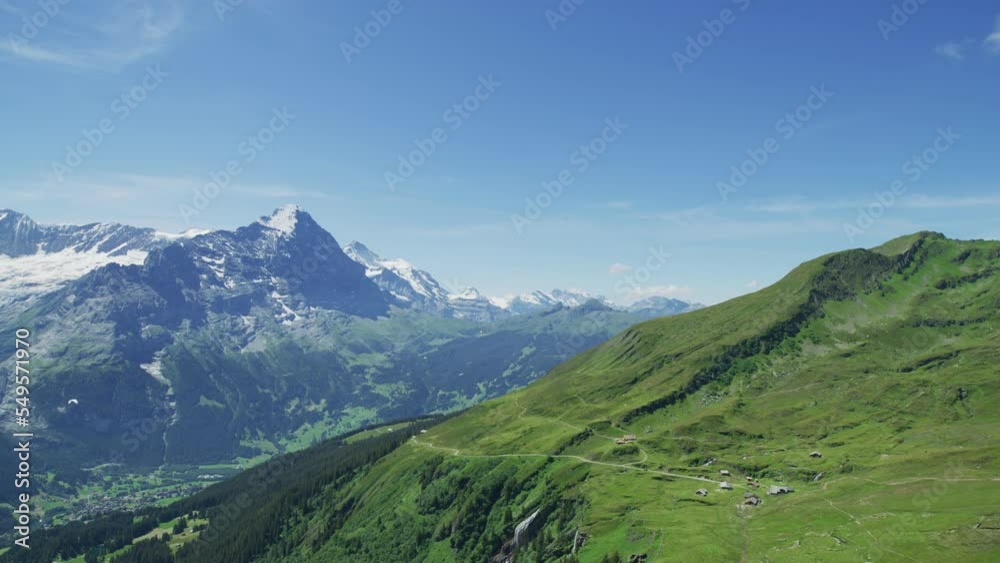 Grindelwald First and the Swiss Alps, Switzerland Grindelwald First and the Swiss Alps, Switzerland